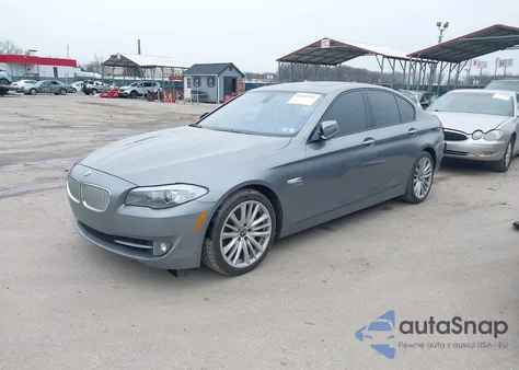 2011 BMW 550I xDrive из США, поврежденный, VIN WBAFU9C55BC783941